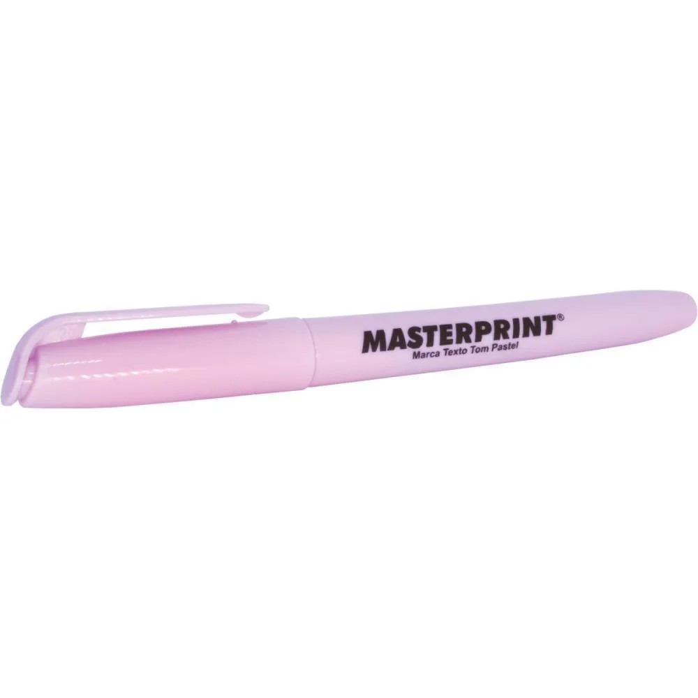Caneta Marca Texto Mp 612 Pastel Lilas Masterprint (Cx.c/06) - imagem 4