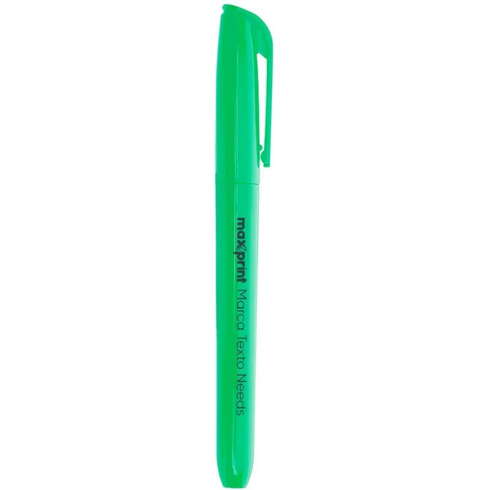 Caneta Marca Texto Needs Verde Maxprint (Cx.c/12) - imagem 4
