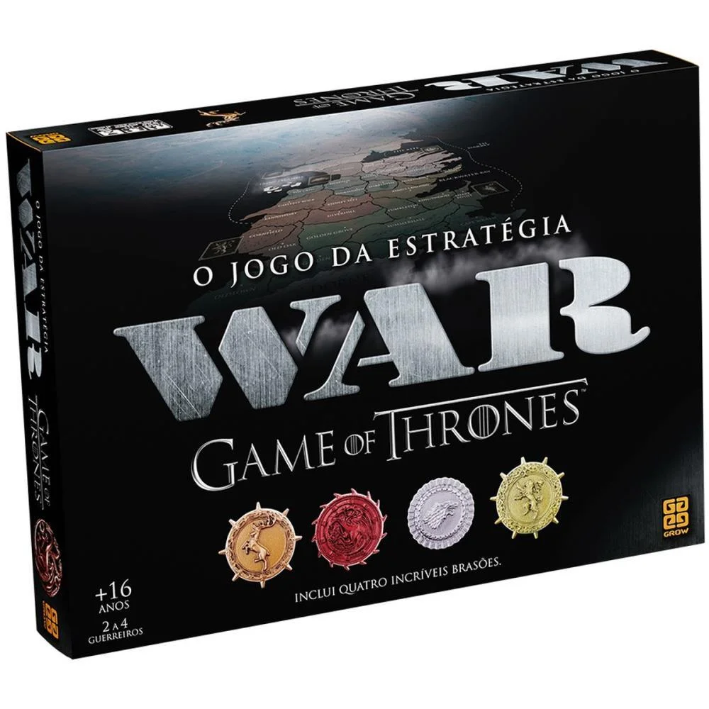 Jogo De Tabuleiro War Game Of Thrones Grow (Unidade) - imagem 2