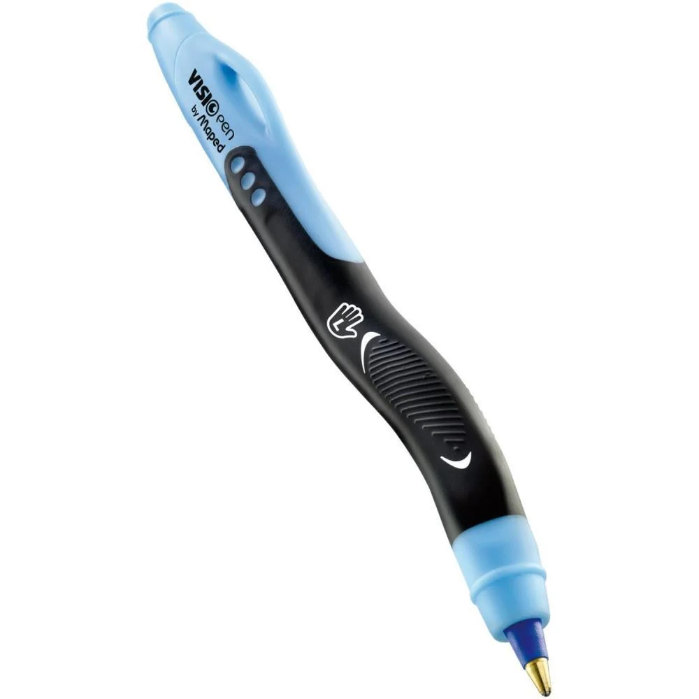 Caneta Esferografica Vision Pen P/Canhoto 1Mm Azul Maped (Blister) - imagem 6
