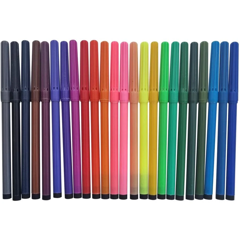 Caneta Hidrografica Hidrocor Kids 24 Cores Make+ (Pct.c/06) - imagem 4