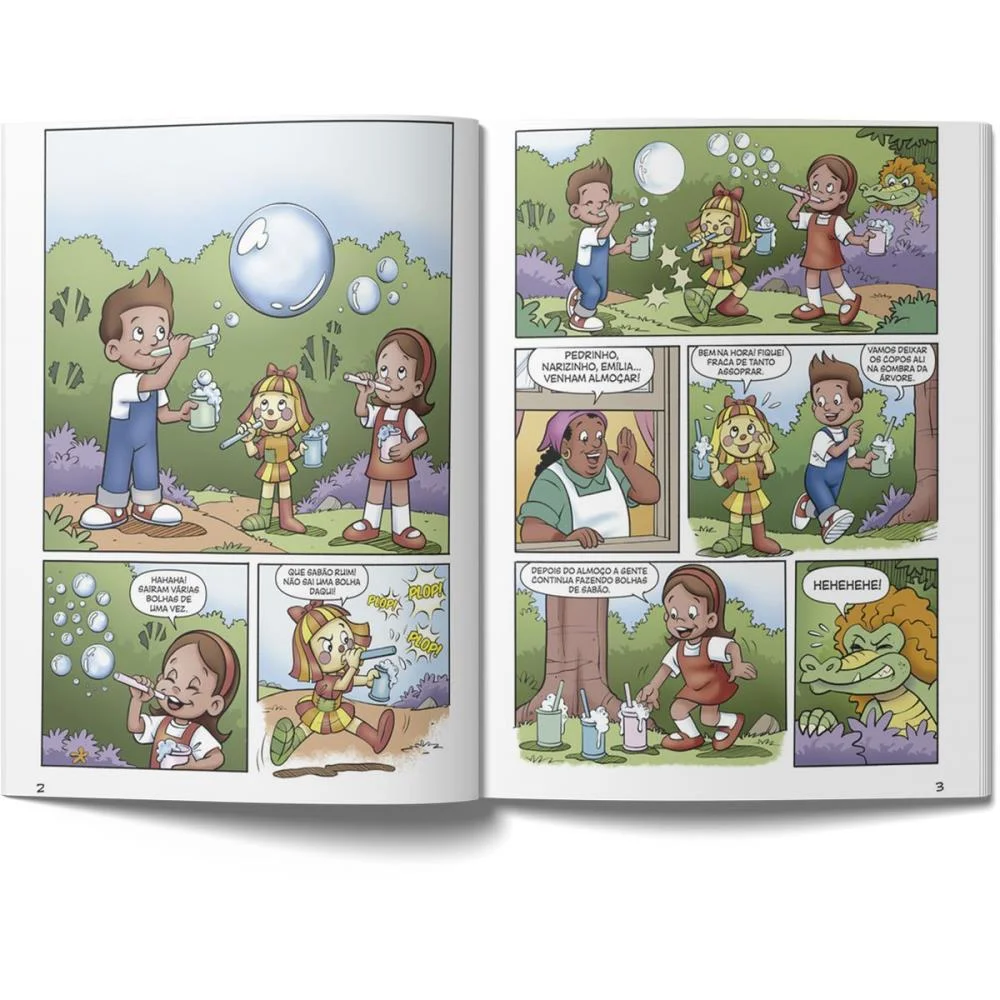 Gibi Sitio Do Picapau Amarelo 16Pgs Magic Kids (Unidade) - imagem 4
