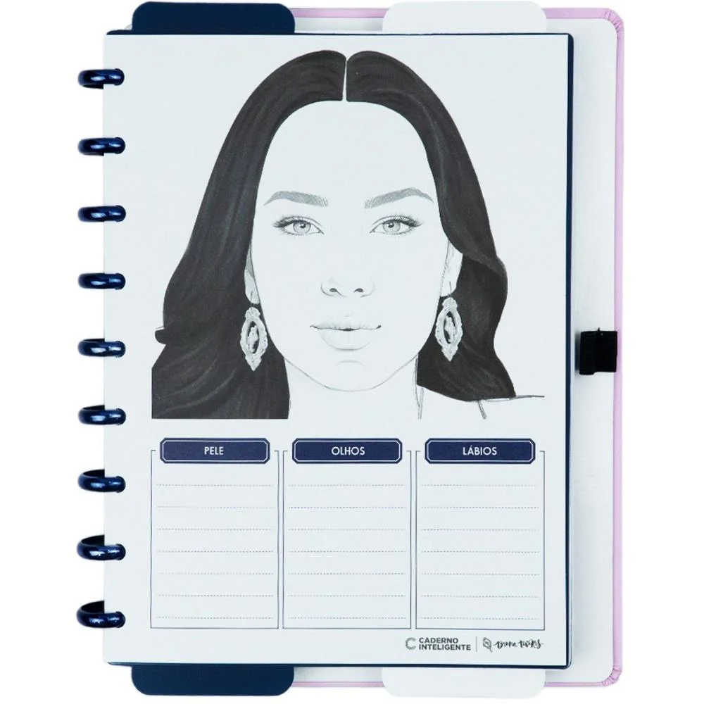 Caderno Inteligente Medio Bruna Tavares Dream 80Fls Caderno Inteligente (Unidade) - imagem 5