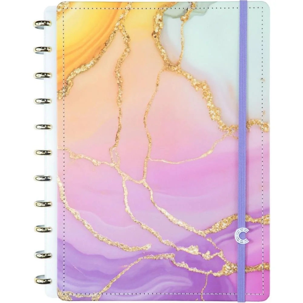 Caderno Inteligente Grande Aurora By Luara 80Fls 215X280M Caderno Inteligente (Unidade) - imagem 2