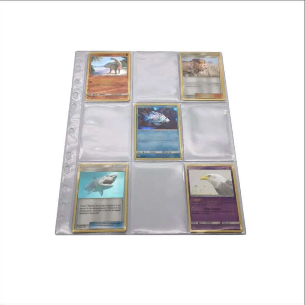 Envelope Plastico Cards Refil Pvc 9 Bolsos Romitec (Pct.c/10) - imagem 2