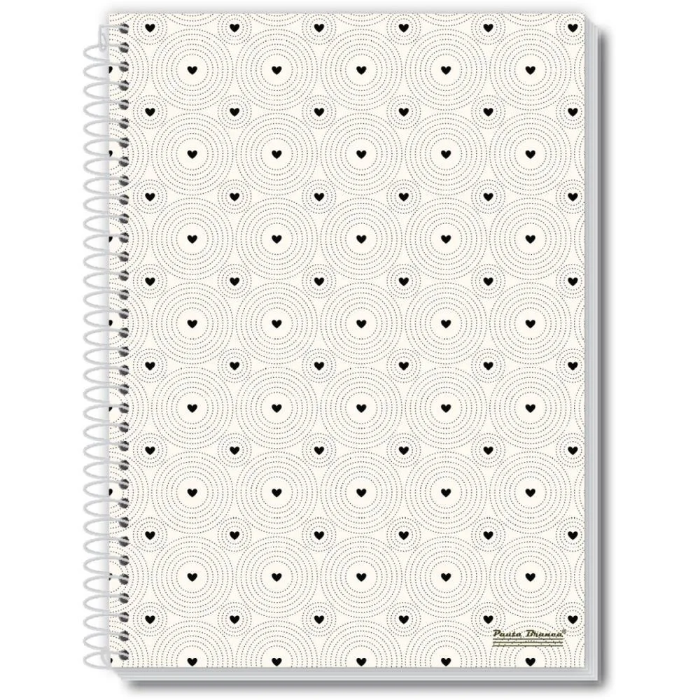 Caderno 10X1 Capa Dura Loop 160Fls. Pauta Branca (Pct.c/05) - imagem 9