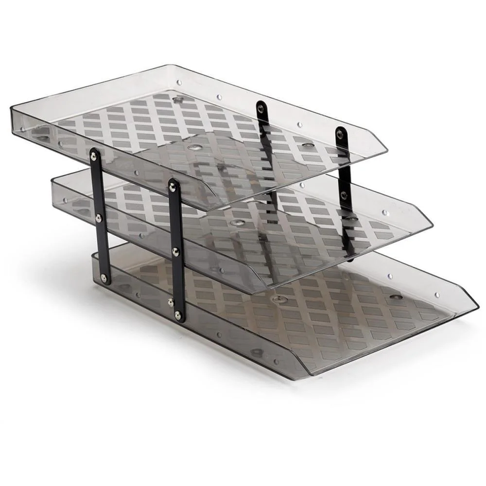 Caixa Correspondencia Tripla Movel Fume Selada Maxcril (Unidade) - imagem 2