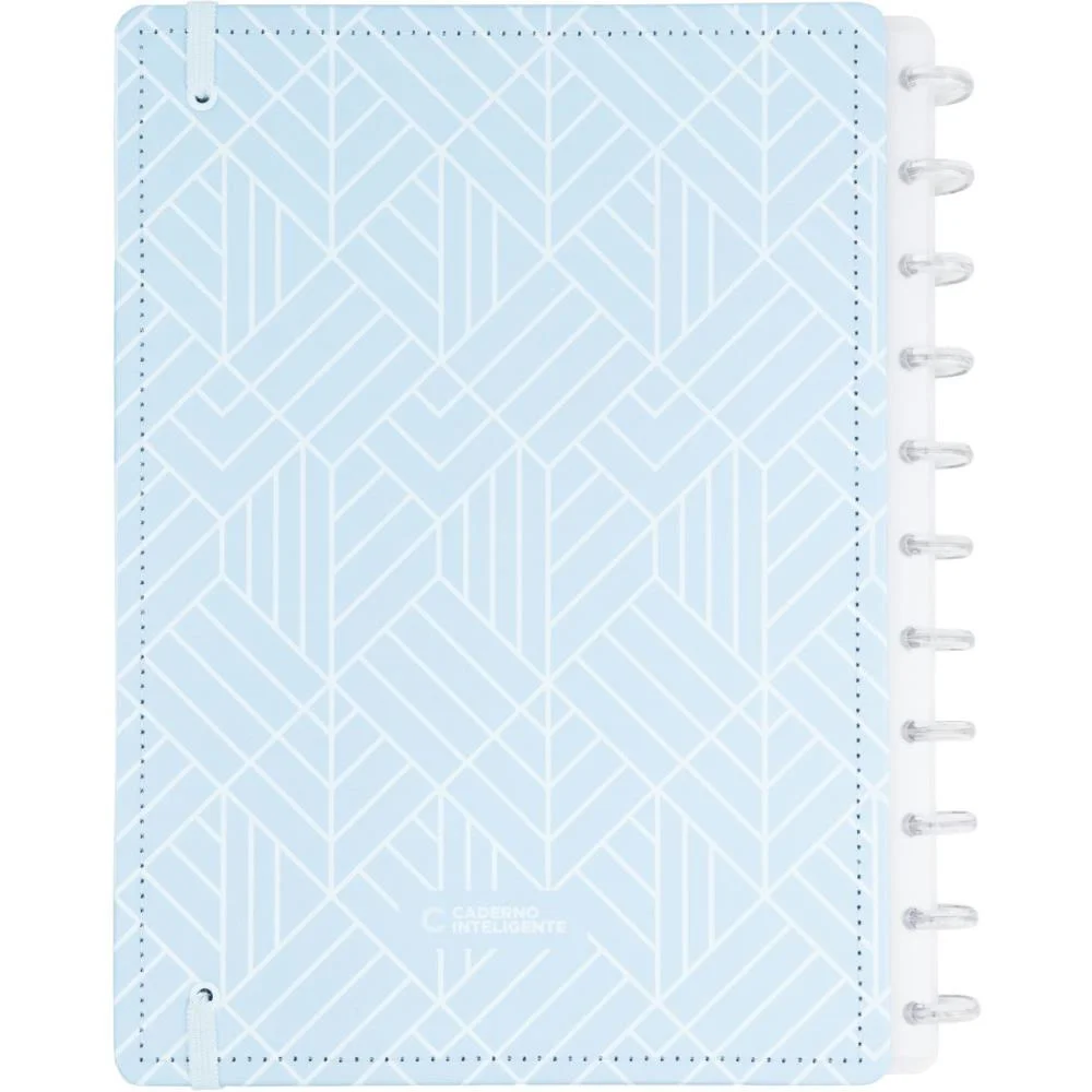 Caderno Inteligente Grande Ice Blue 80Fls 215X280Mm Caderno Inteligente (Unidade) - imagem 4