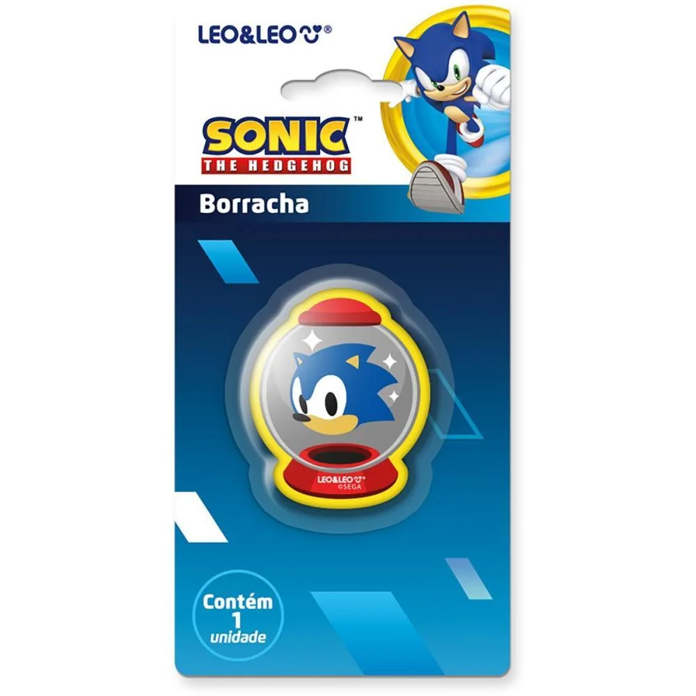Borracha Decorada Sonic C/Forma (S) Leonora (Cx.c/12) - imagem 5