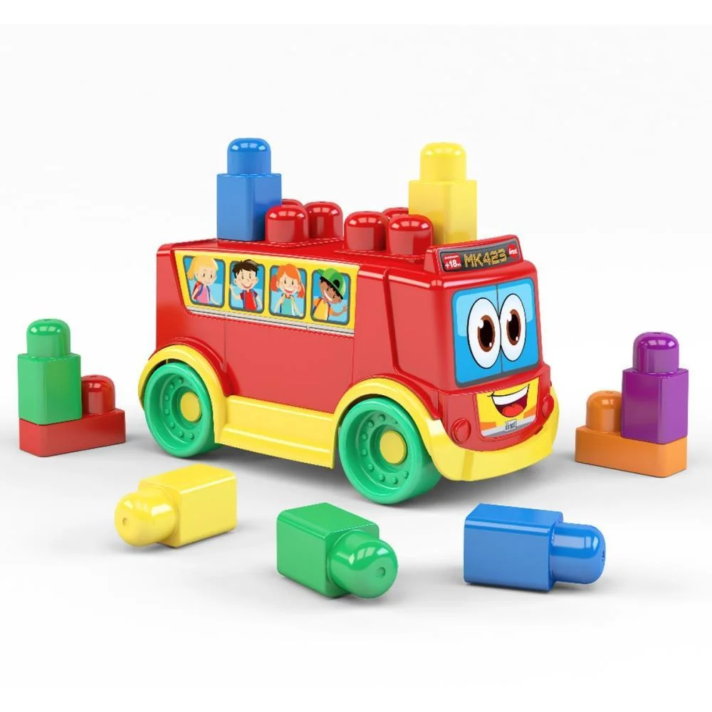Brinquedo Para Montar Onibus Da Blocolandia Dismat (Unidade) - imagem 2