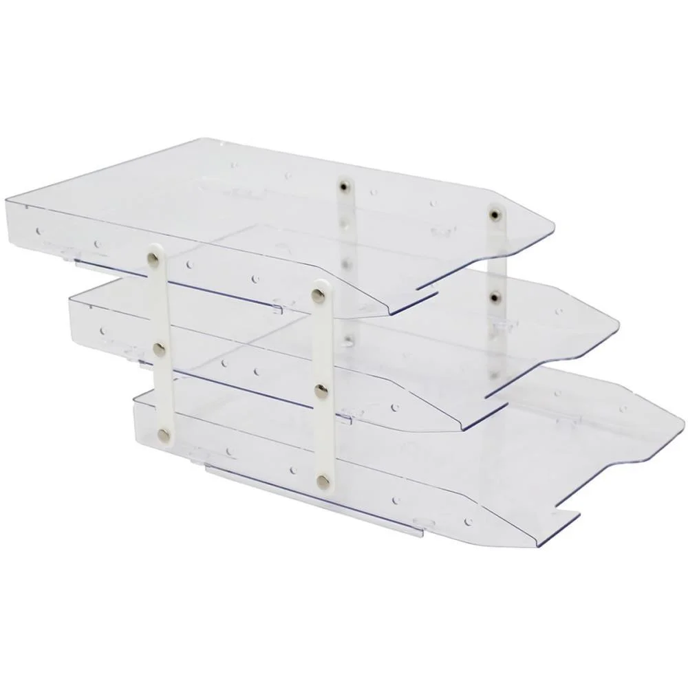 Caixa Correspondencia Tripla Slim Movel Cristal Selada Maxcril (Unidade) - imagem 2
