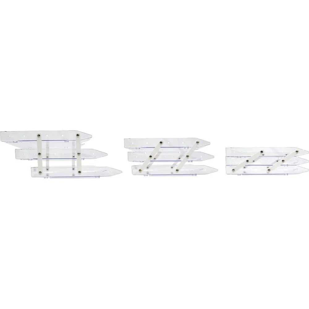 Caixa Correspondencia Tripla Slim Movel Cristal Selada Maxcril (Unidade) - imagem 6
