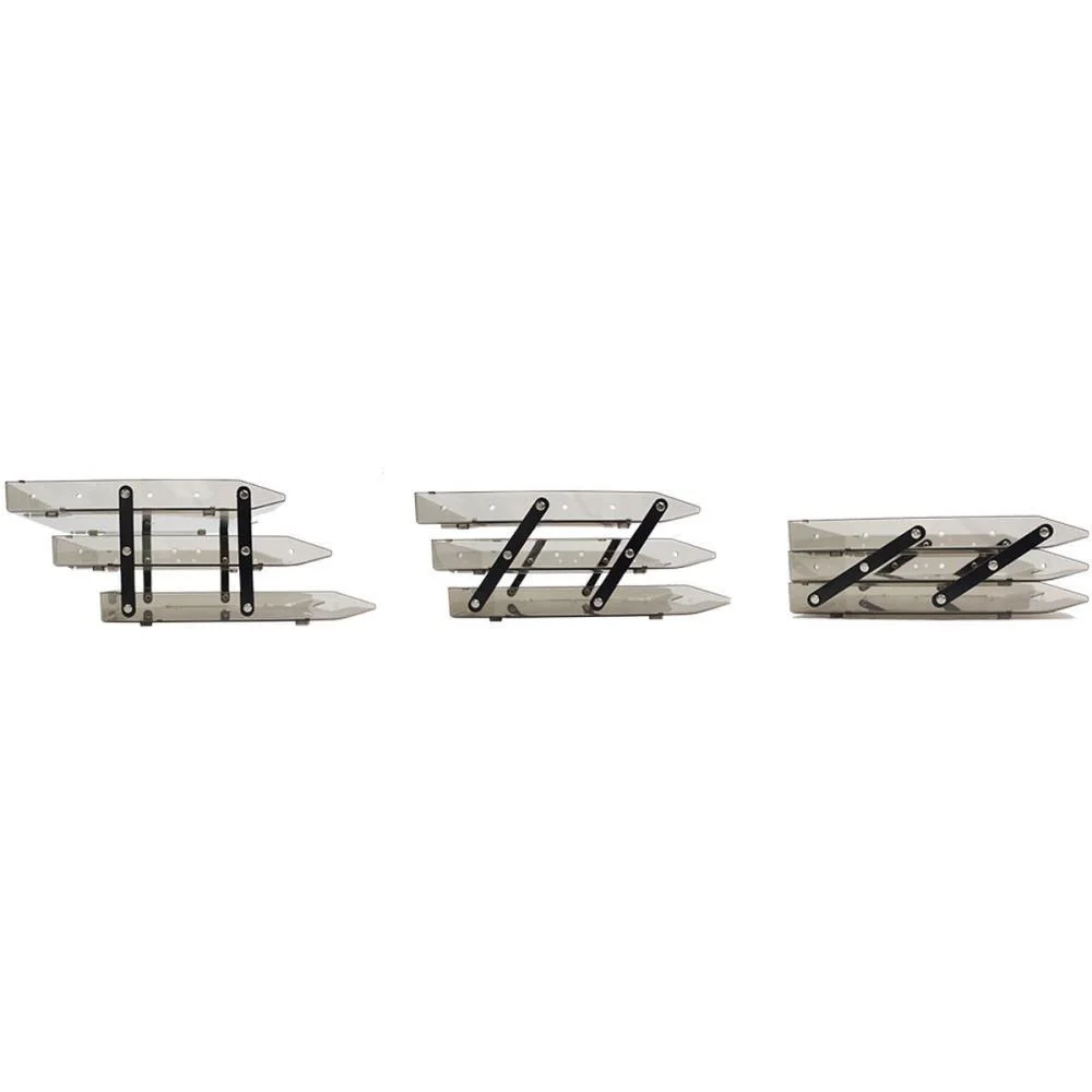 Caixa Correspondencia Tripla Slim Movel Fume Selada Maxcril (Unidade) - imagem 6