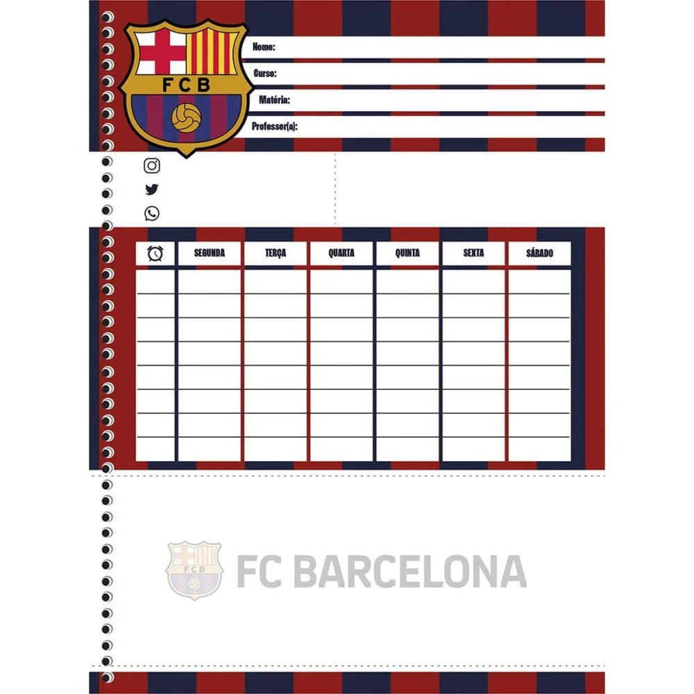 Caderno 01X1 Capa Dura Barcelona 80F Animativa (Pct.c/04) - imagem 6