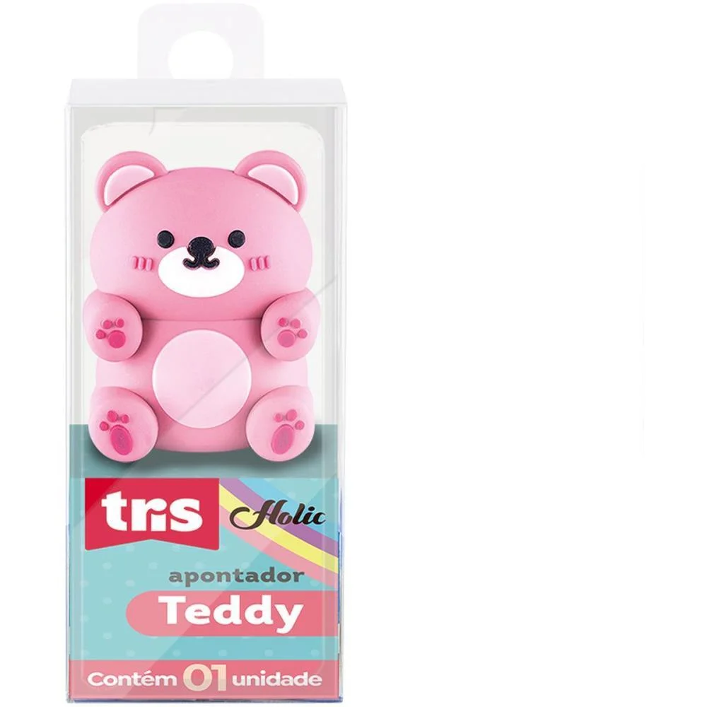 Apontador Com Deposito Tris Teddy 2 Cores Summit (Dp.c/12) - imagem 3