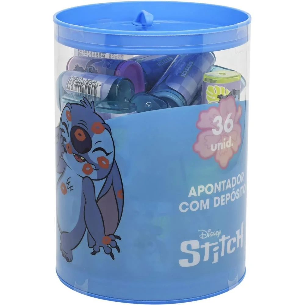 Apontador Com Deposito Stitch 4 Modelos Molin (Pote-36) - imagem 3