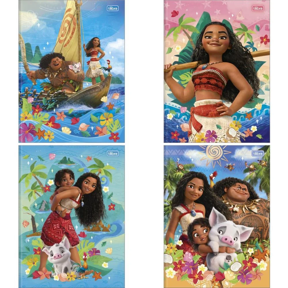 Caderno Brochurao Capa Dura Moana 80Fls Tilibra (Pct.c/05) - imagem 2