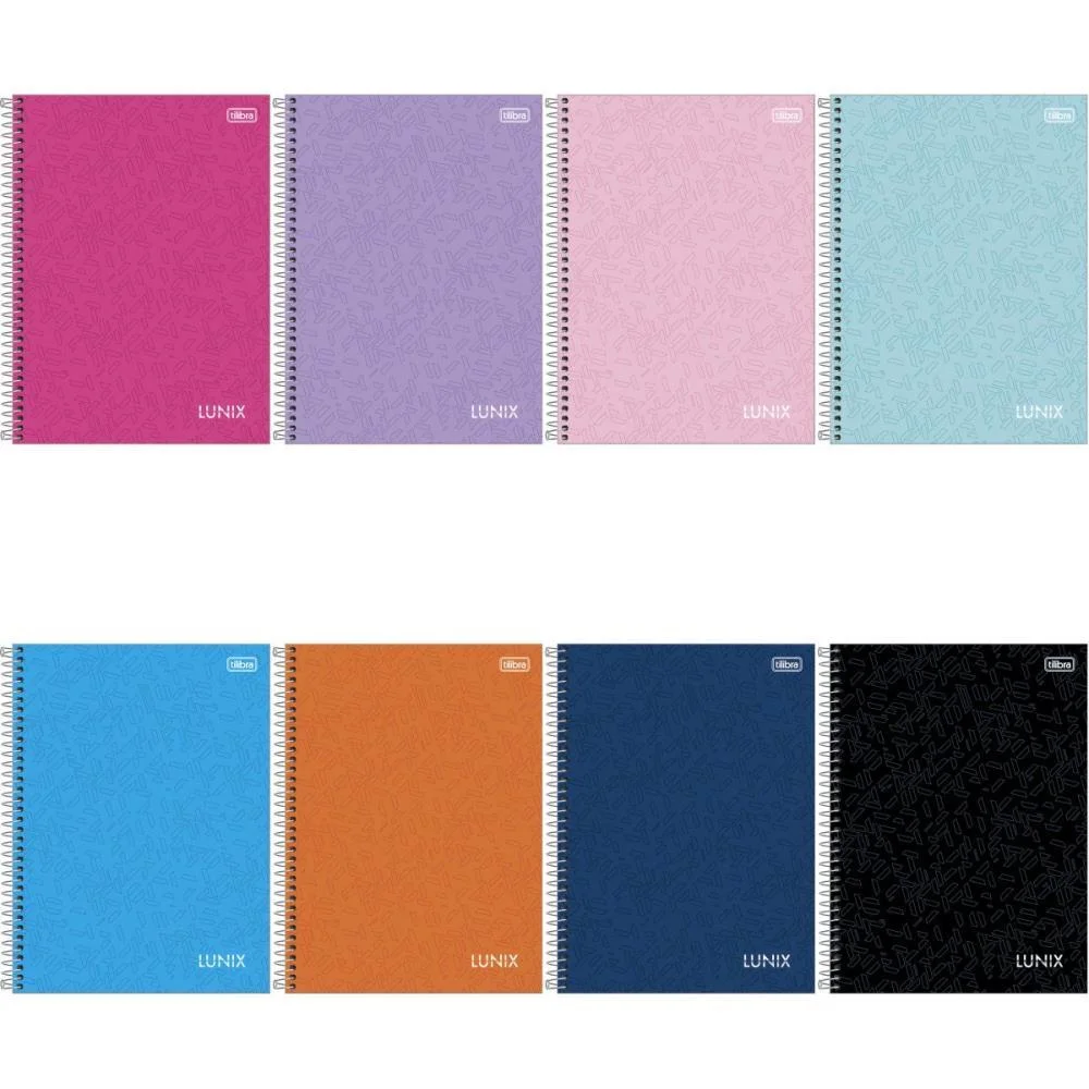 Caderno 20X1 Capa Dura Lunix 320Fls Tilibra (Pct.c/02) - imagem 2