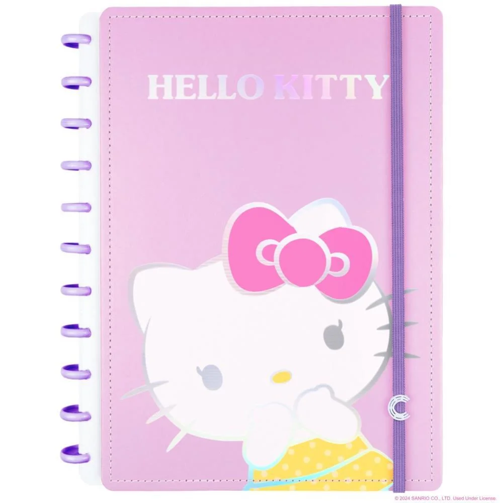 Caderno Inteligente Grande Hello Kitty 80Fls 215X280Mm Caderno Inteligente (Unidade) - imagem 3