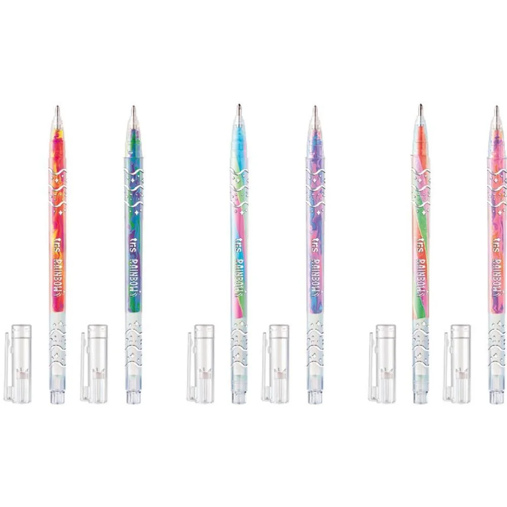 Caneta Gel Tris Rainbow Gliter/Pastel/Neo Summit (Dp.c/24) - imagem 4