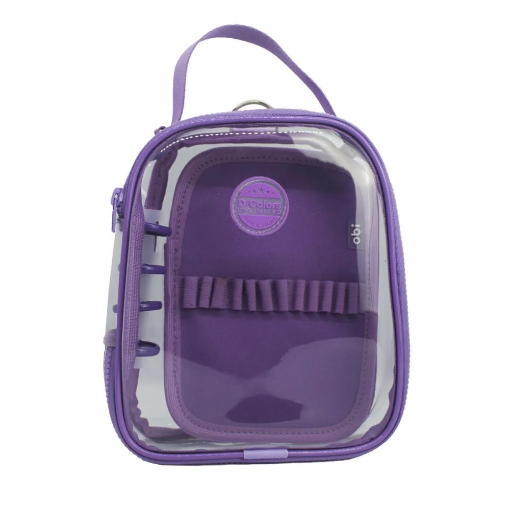 Estojo Box Versatil Cristal Lilas Obi Do Brasil (Unidade) - imagem 6