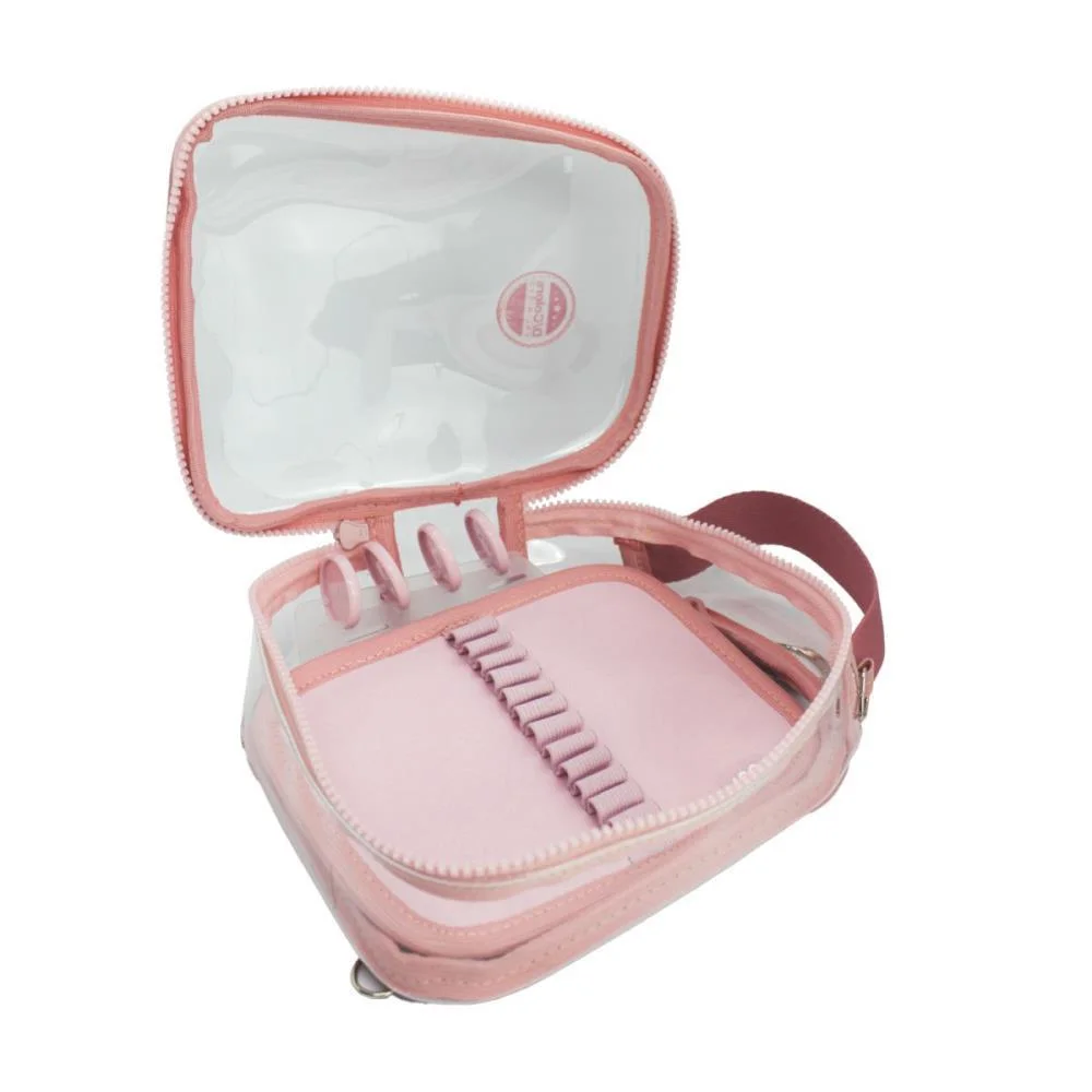 Estojo Box Versatil Cristal Rose Obi Do Brasil (Unidade) - imagem 5