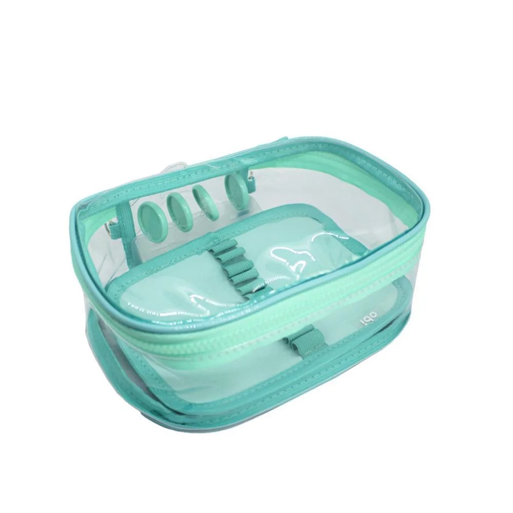 Estojo Box Big Ultra Clear Turquesa Obi Do Brasil (Unidade) - imagem 2