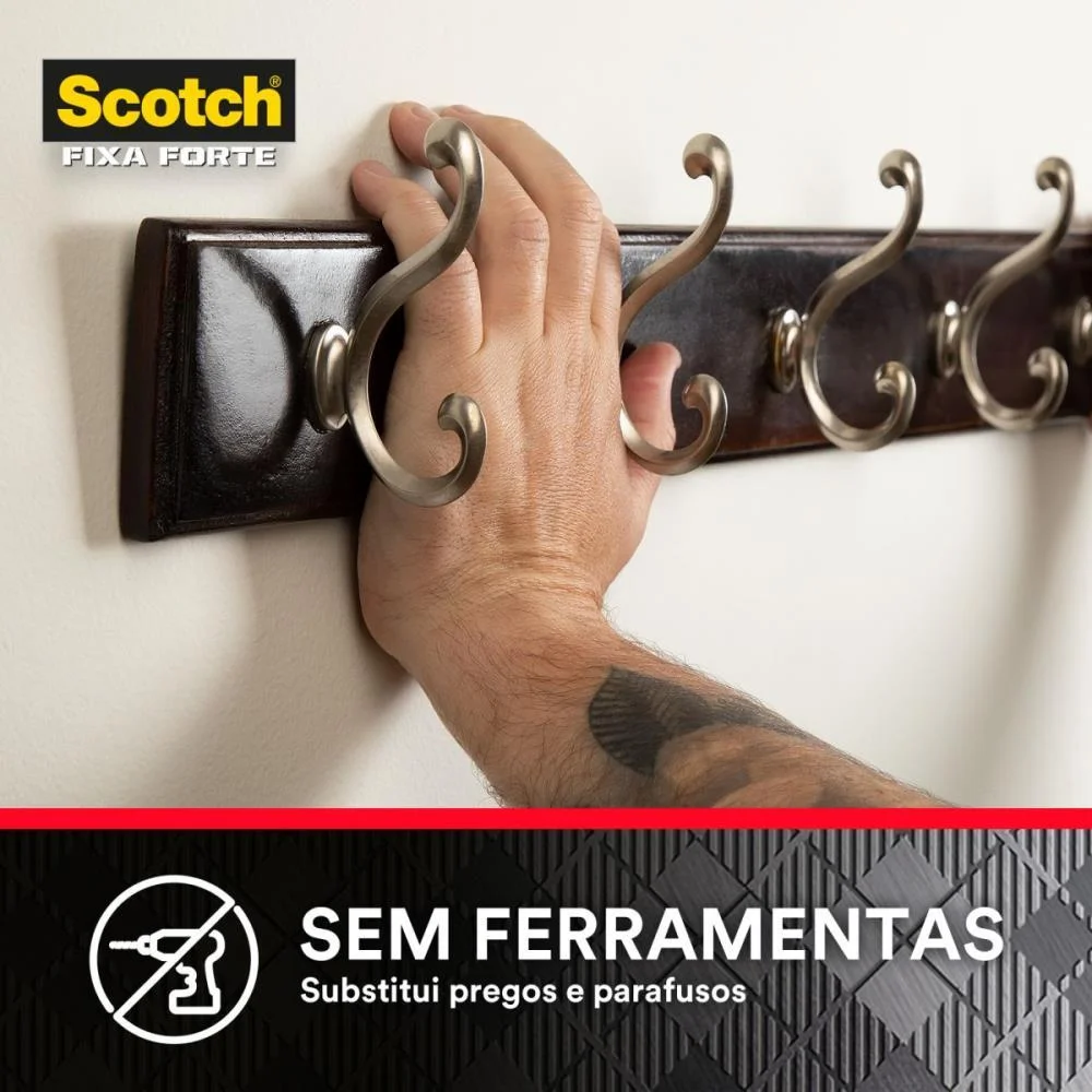 Fita Fixa Forte Scotch Extrema 12X1,4 Ate 2,5K 3M (Blister) - imagem 5