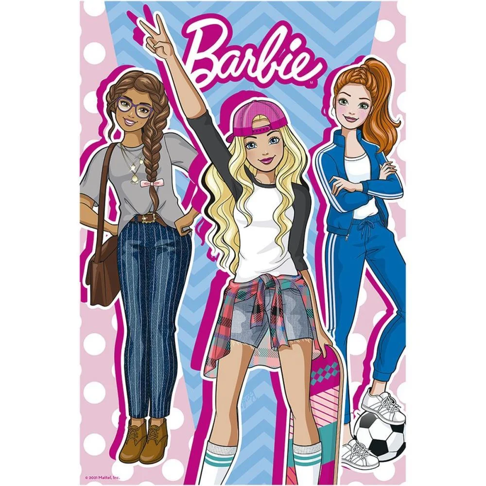 Quebra-Cabeca Cartonado Barbie P150 Grow (Unidade) - imagem 4