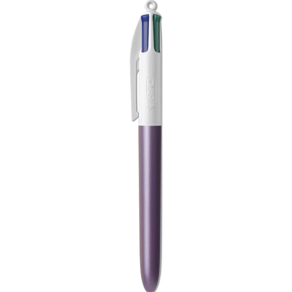 Caneta Esferografica 4 Cores Perolado Sortidas Bic (Cx.c/12) - imagem 4