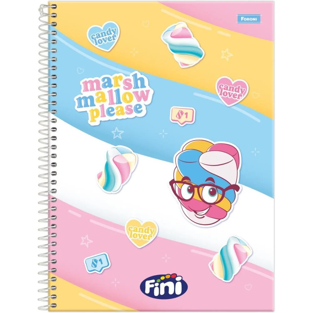 Caderno 01X1 Capa Dura Fini 80F Foroni (Pct.c/04) - imagem 5