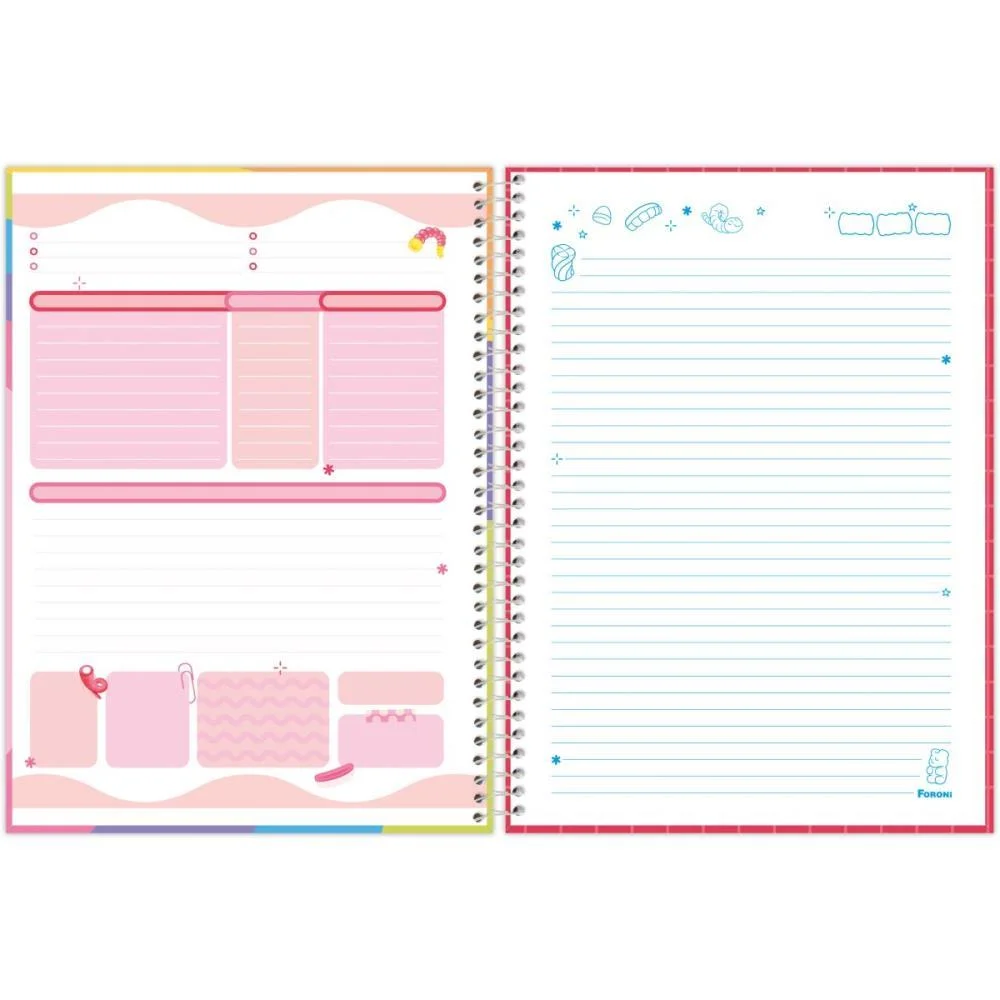 Caderno 01X1 Capa Dura Fini 80F Foroni (Pct.c/04) - imagem 10
