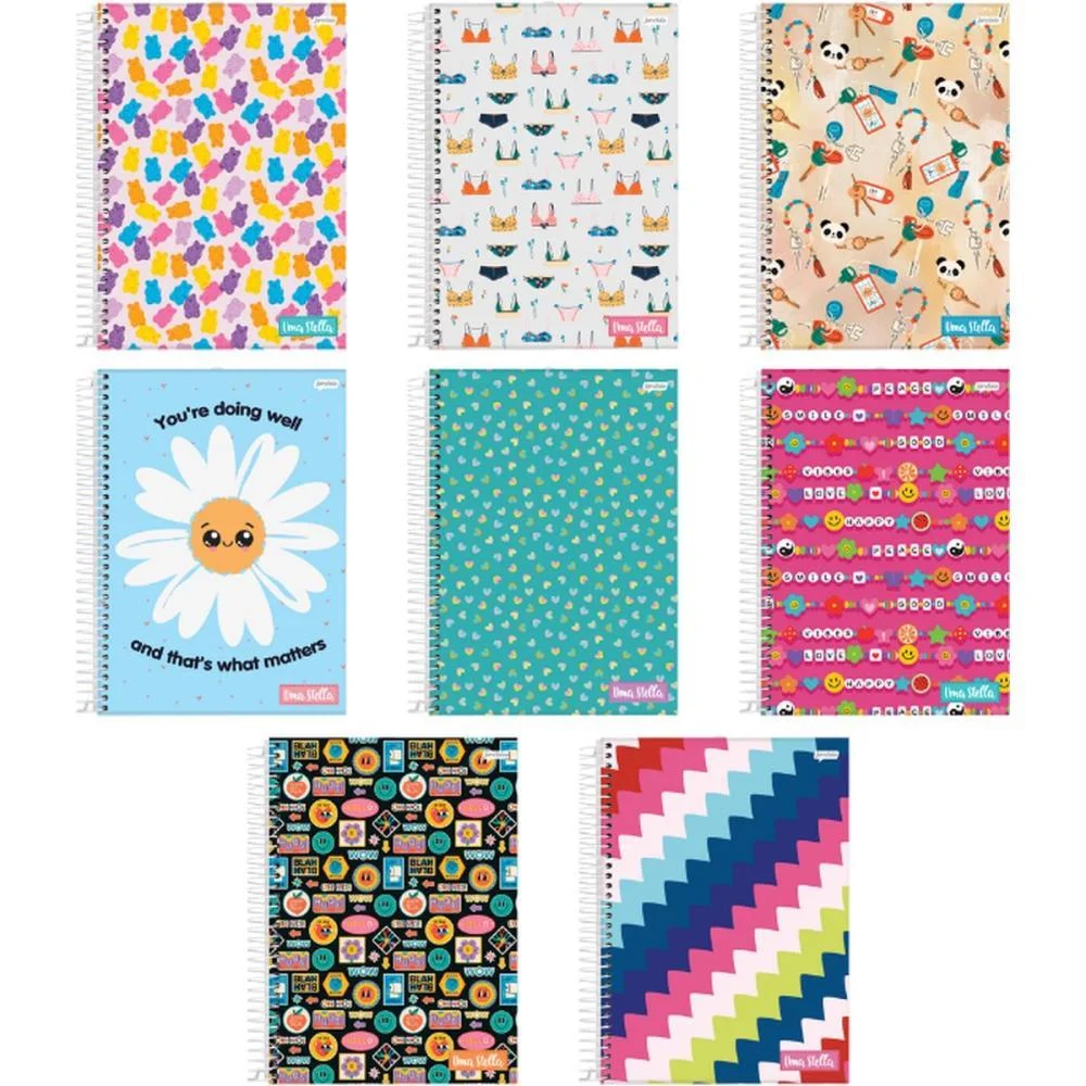 Caderno Desenho Univ Capa Dura Stella 80Fls. Jandaia (Pct.c/04) - imagem 2