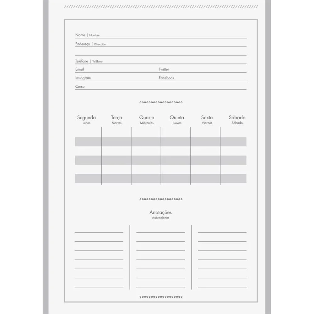 Caderno Espiral 1/4 Capa Dura Stiff Slim 80Fls. Preto Jandaia (Pct.c/05) - imagem 4