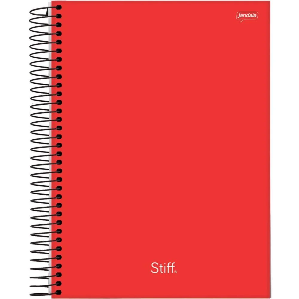 Caderno 10X1 Capa Dura Stiff Slim 160Fls. Jandaia (Pct.c/04) - imagem 4