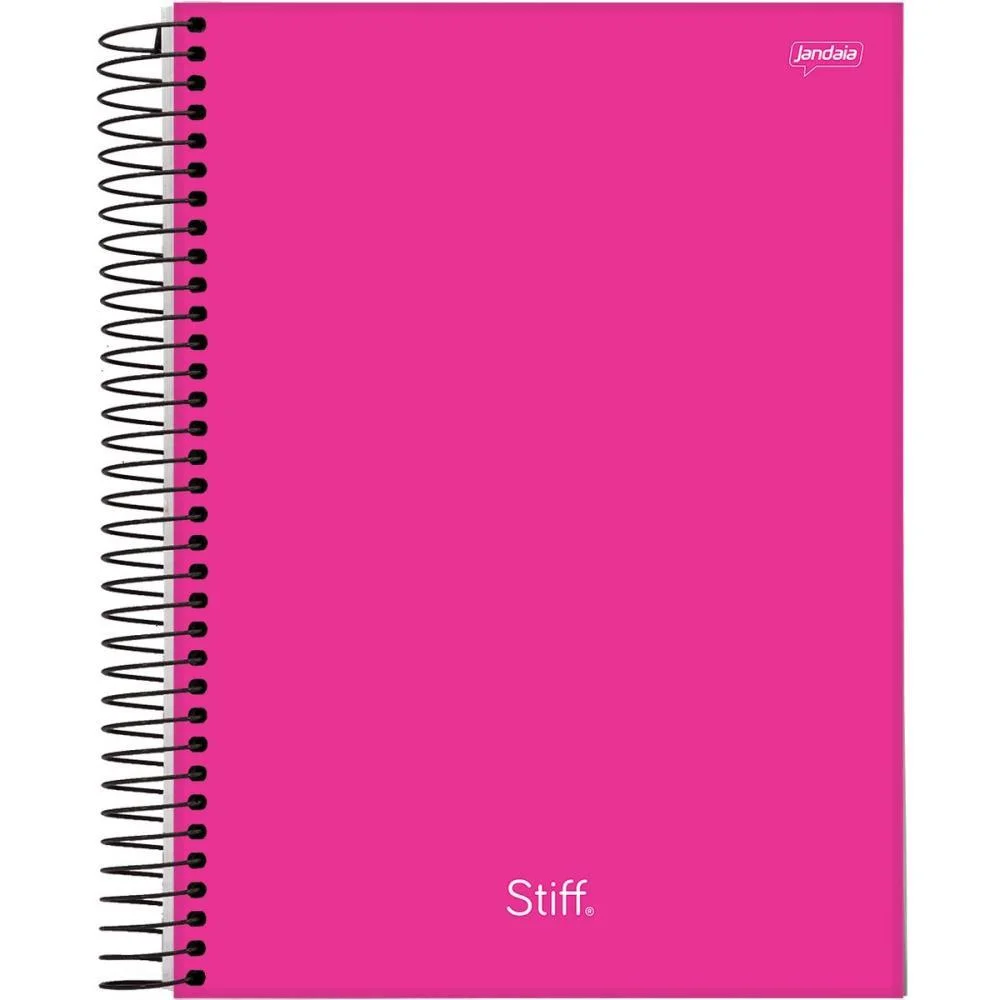 Caderno 10X1 Capa Dura Stiff Slim 160Fls. Jandaia (Pct.c/04) - imagem 6