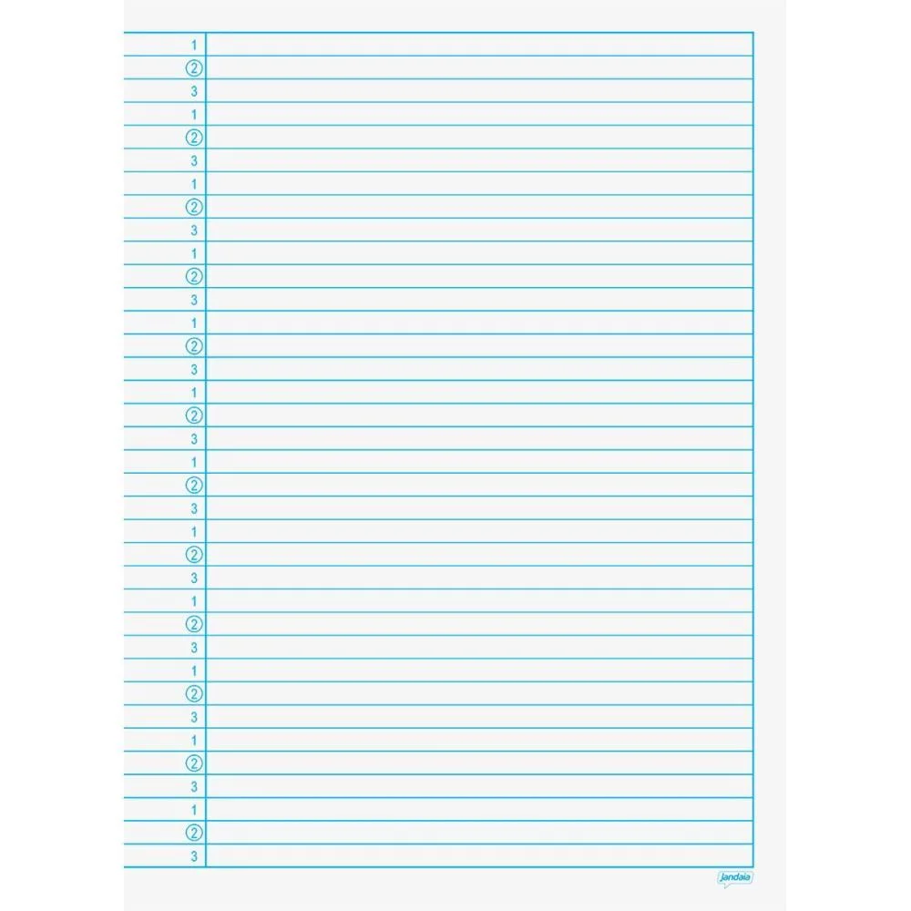 Caderno Brochurao Capa Dura Jandainha Bem Bom Verde 80Fls Jandaia (Pct.c/05) - imagem 5