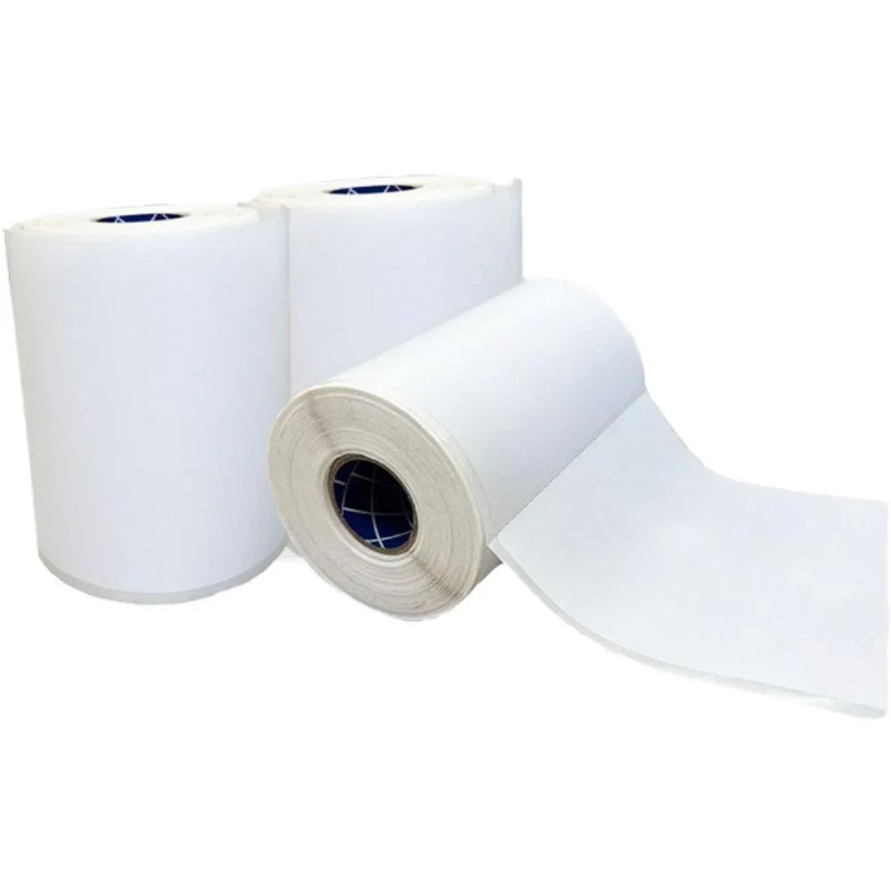 Etiqueta Adesiva Couche 100X150Mm 31M 200Etiq. Rio Branco Bobinas (Cx C/12) - imagem 3