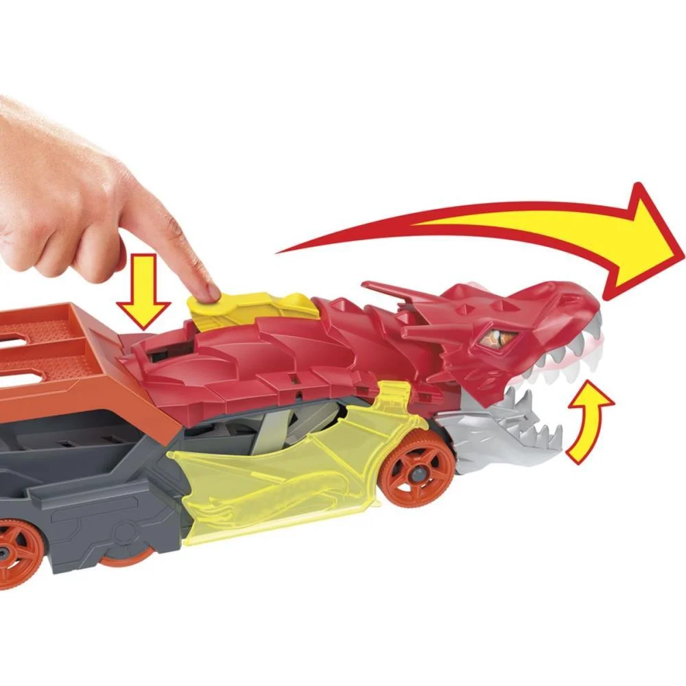 Hot Wheels Pista City Reboque De Dragão Mattel (Unidade) - imagem 7