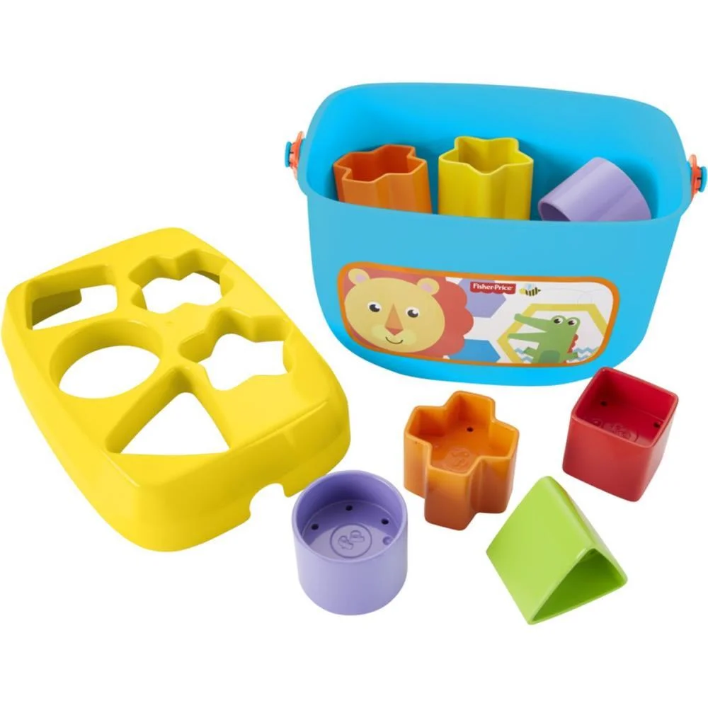 Fisher-Price Infant Encaixe Balde De Blocos 10Pcs Mattel (Unidade) - imagem 5