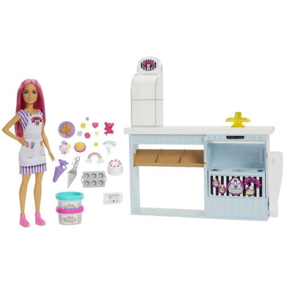 Barbie Profissoes Confeitaria Para Decorar Mattel (Unidade) - imagem 4