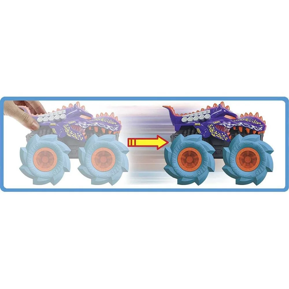 Hot Wheels Monster Trucks Twisted Tredz Escala 1:43 (S) Mattel (Unidade) - imagem 11