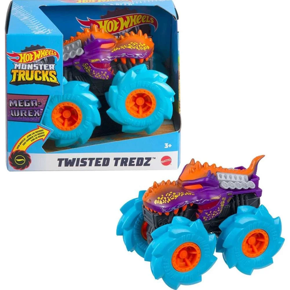Hot Wheels Monster Trucks Twisted Tredz Escala 1:43 (S) Mattel (Unidade) - imagem 12