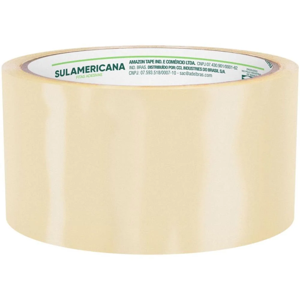 Fita Para Empacotamento Sulamericana 48Mmx40M Transp. Sulamericana (Cx.c/120) - imagem 3