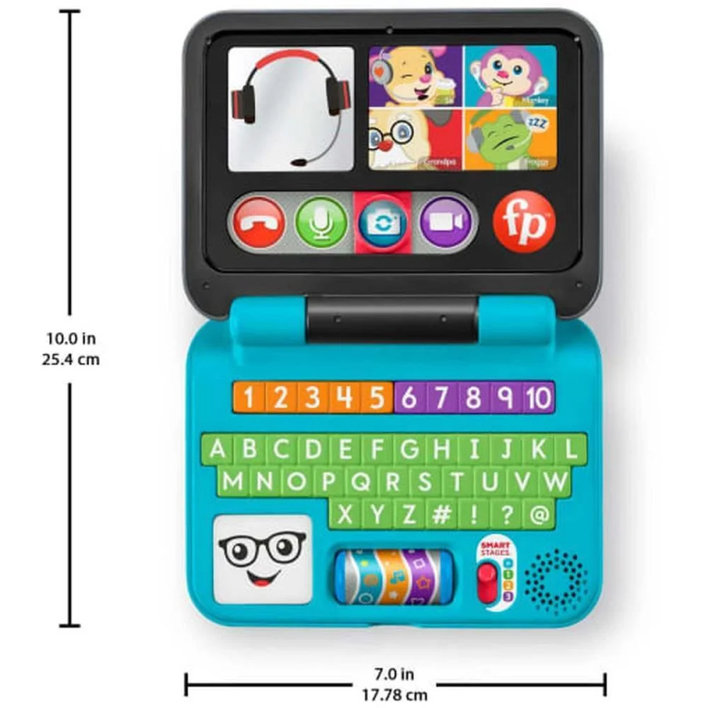Fisher-Price Infant Laptop Vamos Conectar Mattel (Unidade) - imagem 4