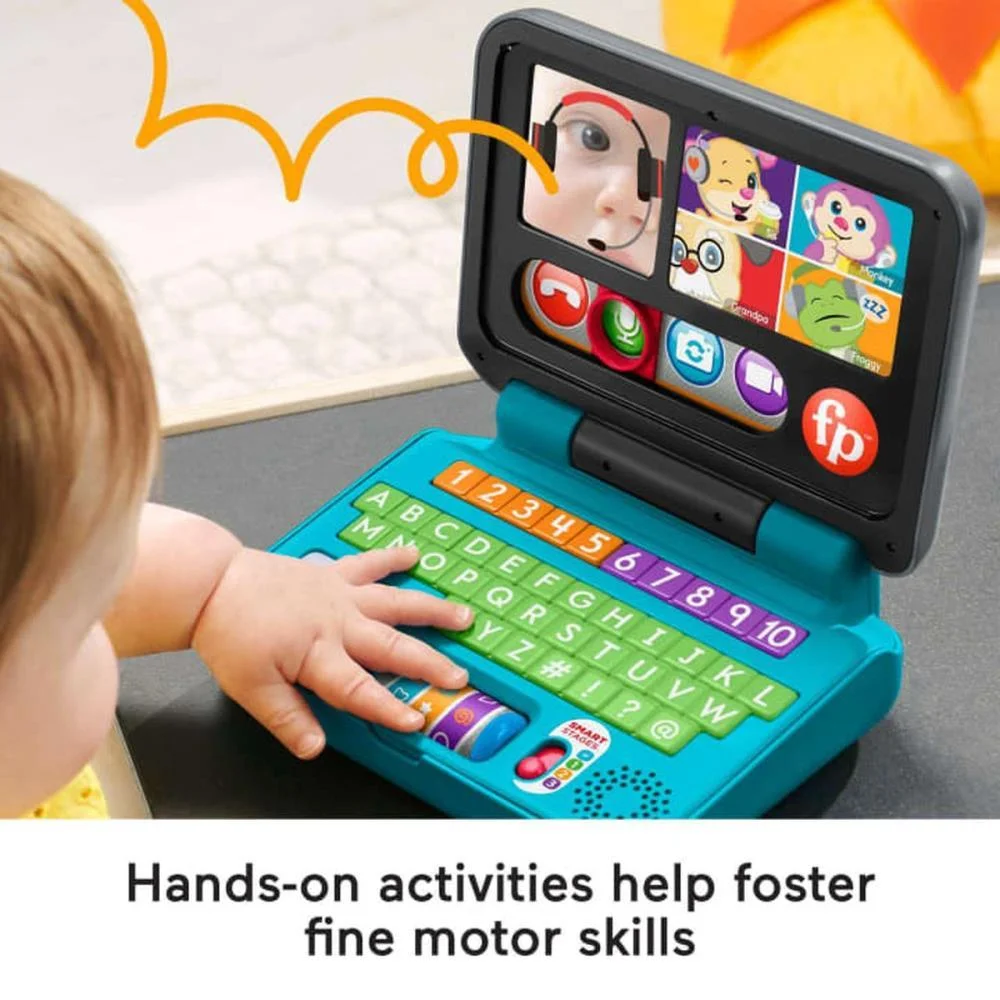 Fisher-Price Infant Laptop Vamos Conectar Mattel (Unidade) - imagem 6