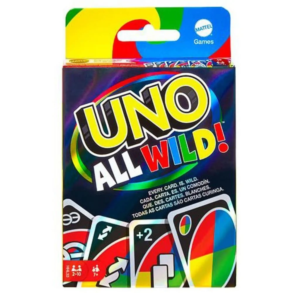 Jogo De Cartas Uno All Wild Mattel (Unidade) - imagem 3