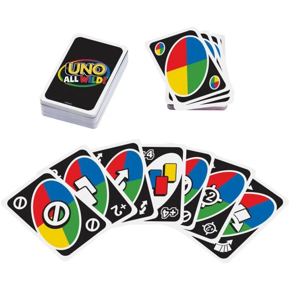 Jogo De Cartas Uno All Wild Mattel (Unidade) - imagem 4