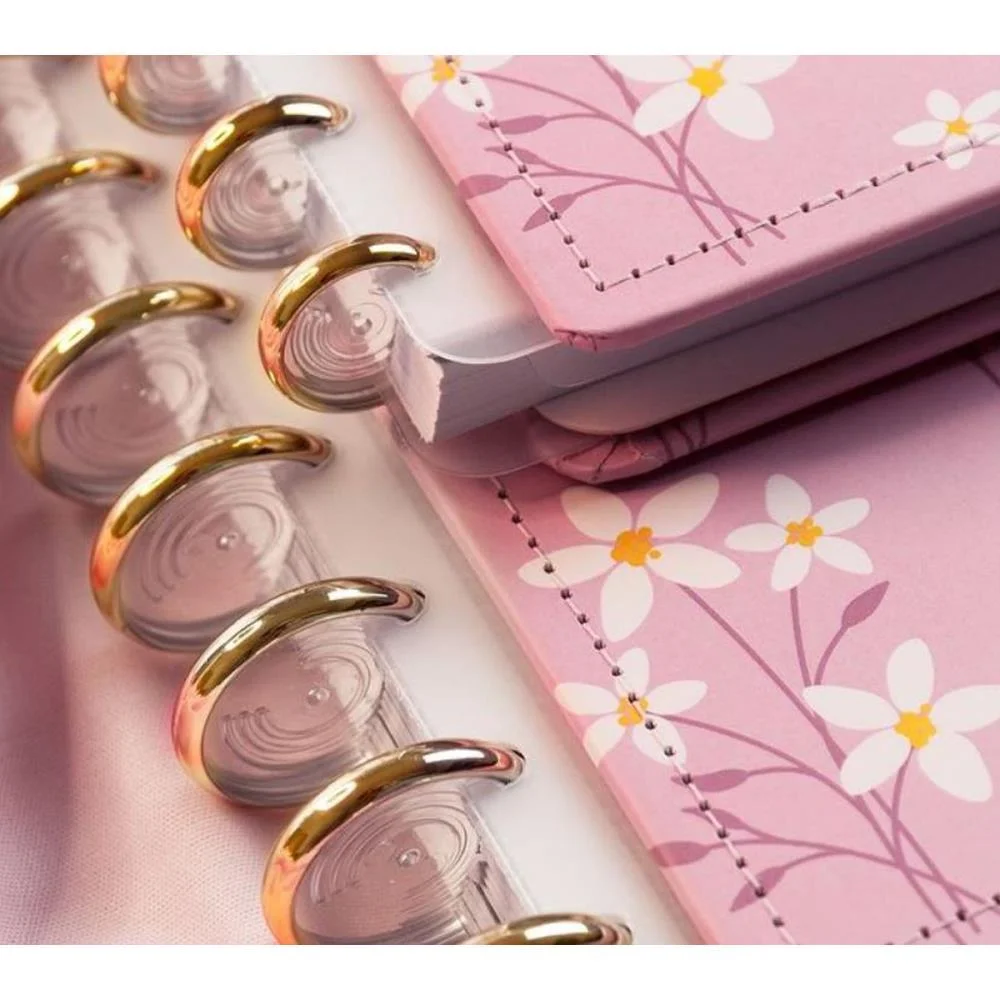 Caderno Inteligente Grande Pink Blossom  By Sof 80Fls Caderno Inteligente (Unidade) - imagem 4