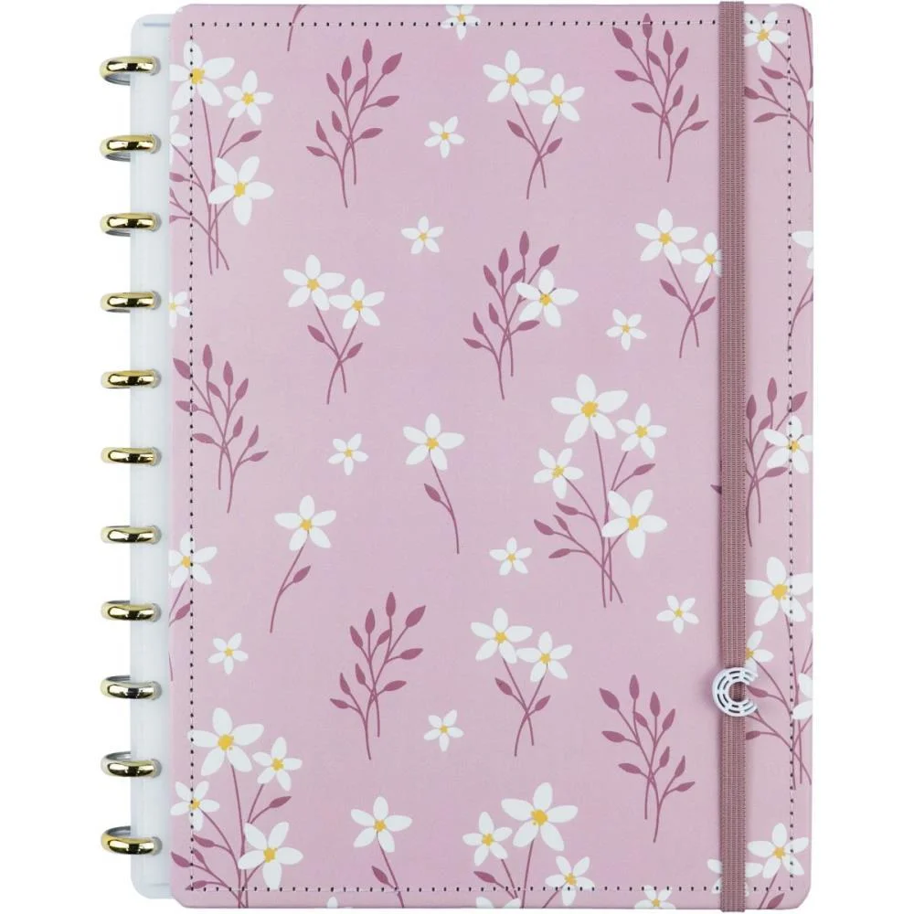 Caderno Inteligente Grande Pink Blossom  By Sof 80Fls Caderno Inteligente (Unidade) - imagem 9